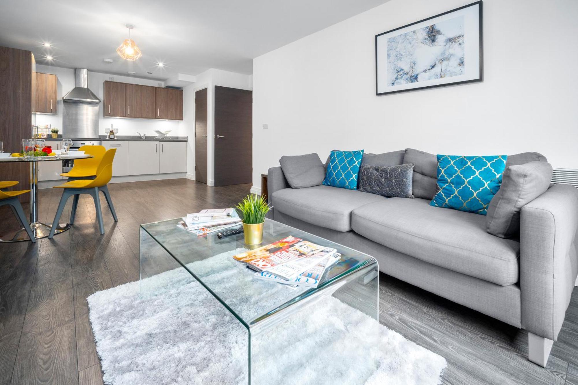 New Luxe Apartment - Secure Parking - Birmingham City Centre - Netflix - Wifi - Top Rated - 54M Luaran gambar