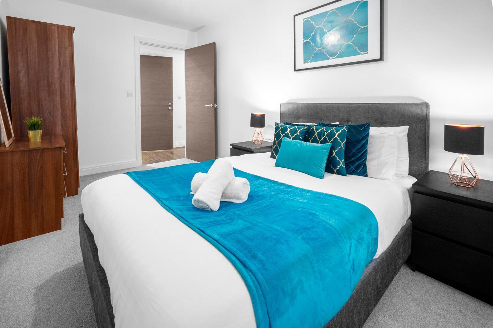 New Luxe Apartment - Secure Parking - Birmingham City Centre - Netflix - Wifi - Top Rated - 54M Luaran gambar